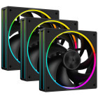 Ventilator ID-Cooling AF-127 Black ARGB 120mm Three Fan Pack