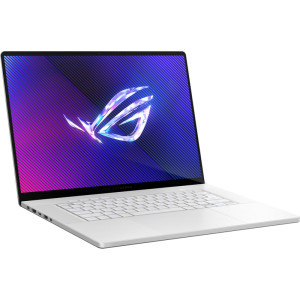 ASUS Gaming 16'' ROG Zephyrus G16 OLED GU605MY, 2.5K 240Hz G-Sync, Procesor Intel® Core™ Ultra 9 185H (24M Cache, up to 5.10 GHz), 32GB LPDDR5X, 2TB SSD, GeForce RTX 4090 16GB, No OS, Platinum White