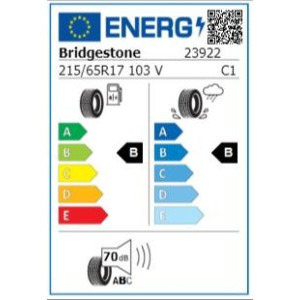 Bridgestone Turanza6 All Season XL215/65R17 103V