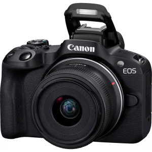 Canon EOS R50 Body Black + Obiectiv RF-S 18-45mm F4.5-6.3 IS STM