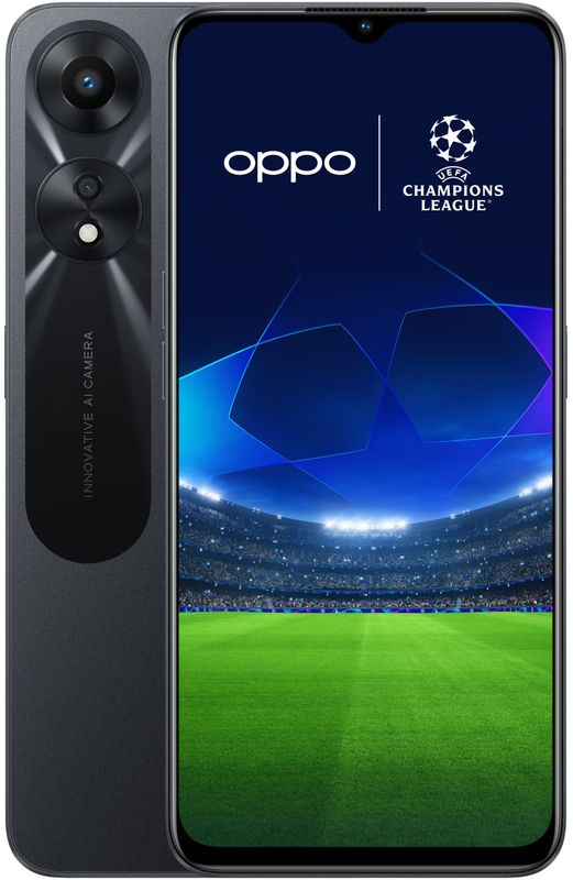 Smartphone Oppo A78, 128GB, 8GB RAM, Dual SIM, 5G, Tri-Camera, Glowing Black + bratara Fitness OPPO 