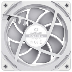 Gamemax FN12A-C8I ARGB 120mm White