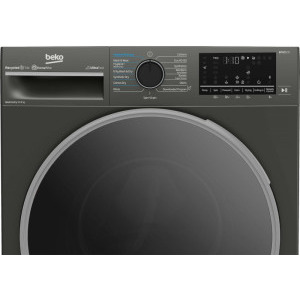 Beko B5DFT510442M, Spalare 10 kg, Uscare 6 kg, Clasa A, 1400 RPM, ProSmart Inverter, SteamCure, UltraFast, AddXtra, Gri