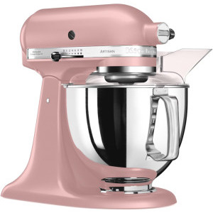 KitchenAid Mixer cu bol Artisan 5KSM175PSEDR, 300 W, Dried Rose, 4.8L ...
