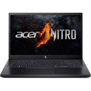Acer Gaming 15.6'' Nitro V 15 ANV15-41, FHD IPS 165Hz, Procesor AMD Ryzen™ 7 7735HS (16M Cache, up to 4.75 GHz), 16GB DDR5, 512GB SSD, GeForce RTX 4050 6GB, No OS, Obsidian Black