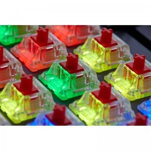 Corsair K95 - RGB LED - Cherry MX Red - Layout US Mecanica