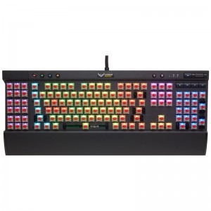 Corsair K95 - RGB LED - Cherry MX Red - Layout US Mecanica