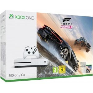 Microsoft Xbox One S 500GB + Forza Horizon 3 + Microsoft Xbox Live Gold 3M