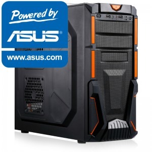 Gaming FX 40 v5 Powered By ASUS, AMD FX-4300, 4GB DDR3, 1TB HDD, Radeon R7 250X, Placa sunet ASUS Xonar, Wi-Fi