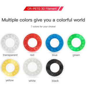 CREALITY Filament CR-PETG, Transparent, 1 kg