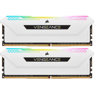 Corsair Vengeance RGB PRO SL White 32GB DDR4 3200MHz CL16 Quad Channel Kit