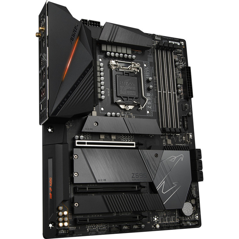 Gigabyte z590d настройка raid