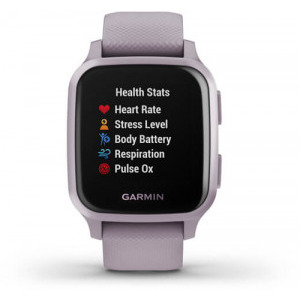 Garmin Venu Sq, aluminiu orchid, curea silicon orchid