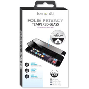 Lemontti Sticla Privacy Full Fit pentru Galaxy S25 Ultra Black
