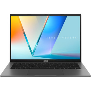 ASUS 14'' Vivobook S14 M3407KA, WUXGA OLED, Procesor AMD Ryzen™ AI 5 330 (8M Cache, up to 4.50 GHz), 16GB DDR5, 512GB SSD, AMD Radeon 820M, No OS, Matte Gray