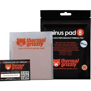 Thermal Grizzly Minus Pad 8 100x100x1mm, Pink, 2 buc