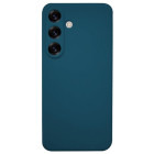 Lemontti Capac protectie spate Silicon Silky Blue pentru Galaxy S25 Plus