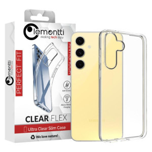 Lemontti Silicon Transparent pentru Galaxy S25 FE