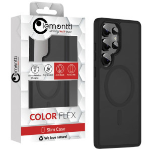 Lemontti Capac protectie spate EliteGuard Magnetic Black pentru Galaxy S25 Ultra