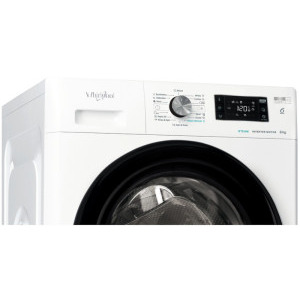 Whirlpool FFB 8469 BV EE, 8 kg, 1400 RPM, Clasa A, Inverter, 6th Sense, Steam Refresh, FreshCare+, Alb