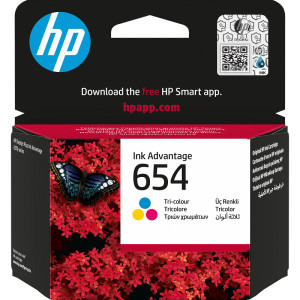 HP Cartus 654 Tri-color