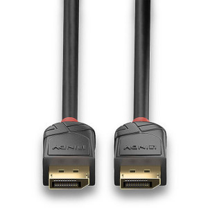 LINDY DisplayPort Male - DisplayPort Male, v2.0, 2m, negru
