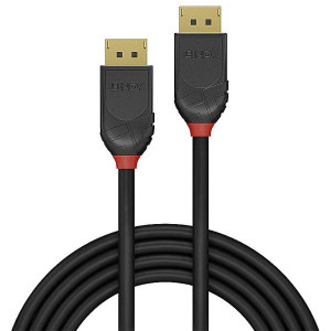LINDY DisplayPort Male - DisplayPort Male, v2.0, 1m, negru
