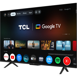 TCL Smart TV QLED 43P7L Seria P7L 108cm negru 4K UHD HDR