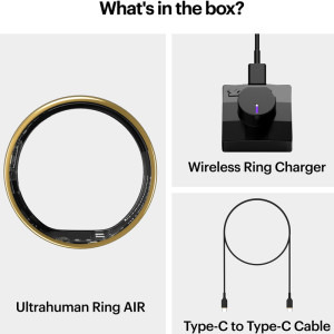 Ultrahuman Ring AIR, Bionic Gold 13