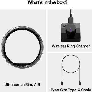 Ultrahuman Ring AIR, Space Silver 12