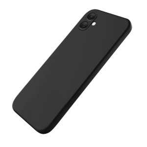 Lemontti Capac protectie spate Silicon Soft Slim Black pentru Galaxy A05