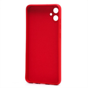 Lemontti Capac protectie spate Silicon Soft Slim Red pentru Galaxy A05
