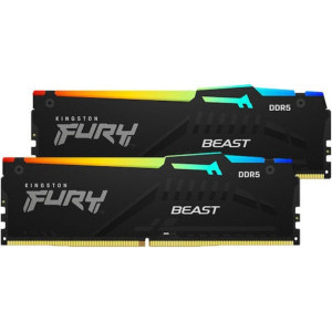 Memorie Kingston FURY Beast RGB 64GB DDR5 5600MHz CL36 Dual Channel Kit
