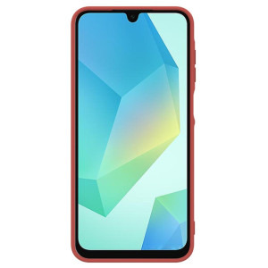 Lemontti Capac protectie spate Silicon Silky Red pentru Galaxy A16