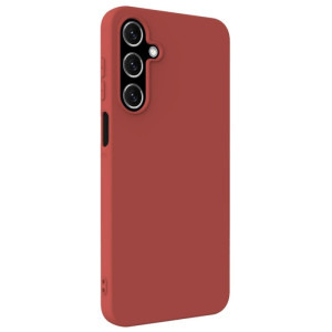 Lemontti Capac protectie spate Silicon Silky Red pentru Galaxy A16