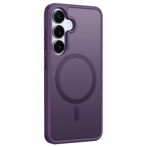 Lemontti Capac protectie spate EliteGuard Magnetic Purple pentru Galaxy A56