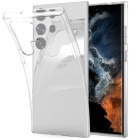 Lemontti Capac protectie spate Silicon Transparent pentru Galaxy S23 Ultra
