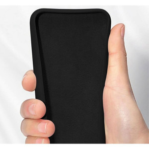 Lemontti Capac protectie spate Liquid Silicon Black pentru Galaxy S24