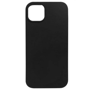 Lemontti Capac protectie spate Liquid Silicon MagCharge Black pentru iPhone 14 Plus