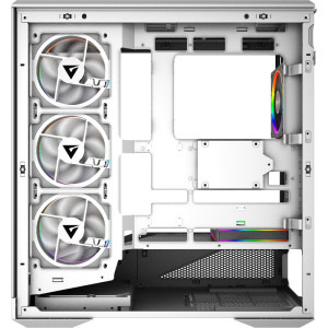 Gaming DRAGON Legendar Alb Advanced Edition, AMD Ryzen 7 7800X3D 4.2GHz, 32GB DDR5, 1TB SSD, RTX 5060 Ti 16GB GDDR7, Iluminare RGB