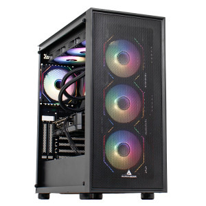 PC Gaming DRAGON Legendar Max Advanced Edition, AMD Ryzen 7 7800X3D 4.2GHz, 32GB DDR5, 1TB SSD, RX 9060 XT 16GB GDDR6, Iluminare RGB