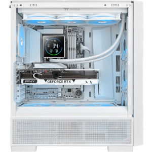 Thermaltake TH360-S V3 ARGB Sync AIO Liquid Cooler Snow Edition