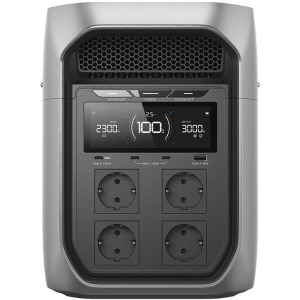 EcoFlow Statie de alimentare portabila Delta 3 Max Plus, 2048 Wh, 3000 W, LiFePO4