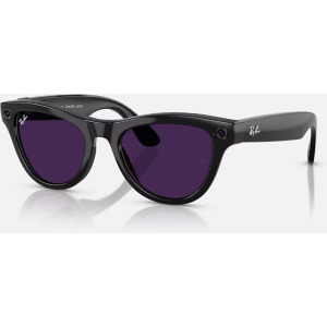 Ray-Ban Skyler Gen 1 32GB Shiny Black/Transitions Amethyst