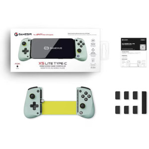 GameSir X5 Lite GN Wasabi mobil cu suport pentru telefon