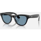 Ochelari VR Ray-Ban Skyler Gen 1 32GB Shiny Black/Transitions Cerulean Blue