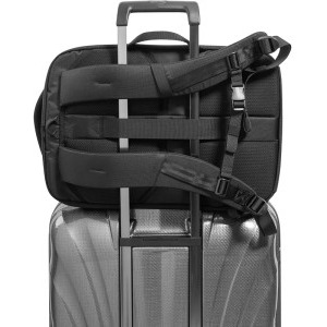 Tomtoc Rucsac laptop 17.3 inch Navigator-T66 Liteway, capacitate 40L, deschidere tip valiza, culoare negru