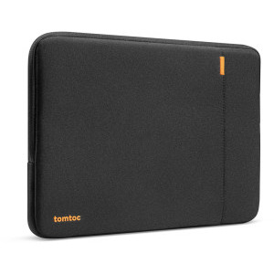 Tomtoc Husa laptop Apple MacBook Pro 15, 14-15 inch, Defender-A13, protectie de grad militar, culoare negru