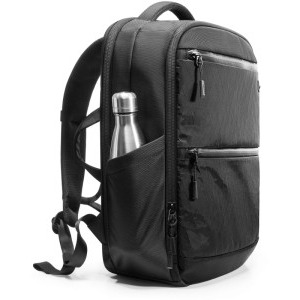 Tomtoc Rucsac laptop 16 inch TechPack-H73 X-Pac, materiale X-Pac si Nylon 1680D, fermoare YKK impermeabile, culoare negru