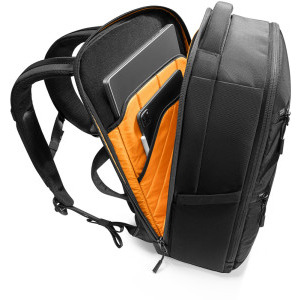 Tomtoc Rucsac laptop 16 inch TechPack-H73 X-Pac, materiale X-Pac si Nylon 1680D, fermoare YKK impermeabile, culoare negru